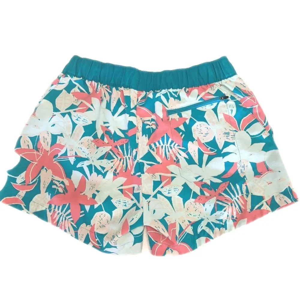 The North Face lightweight swim/athletic shorts, elastic waistband, size M